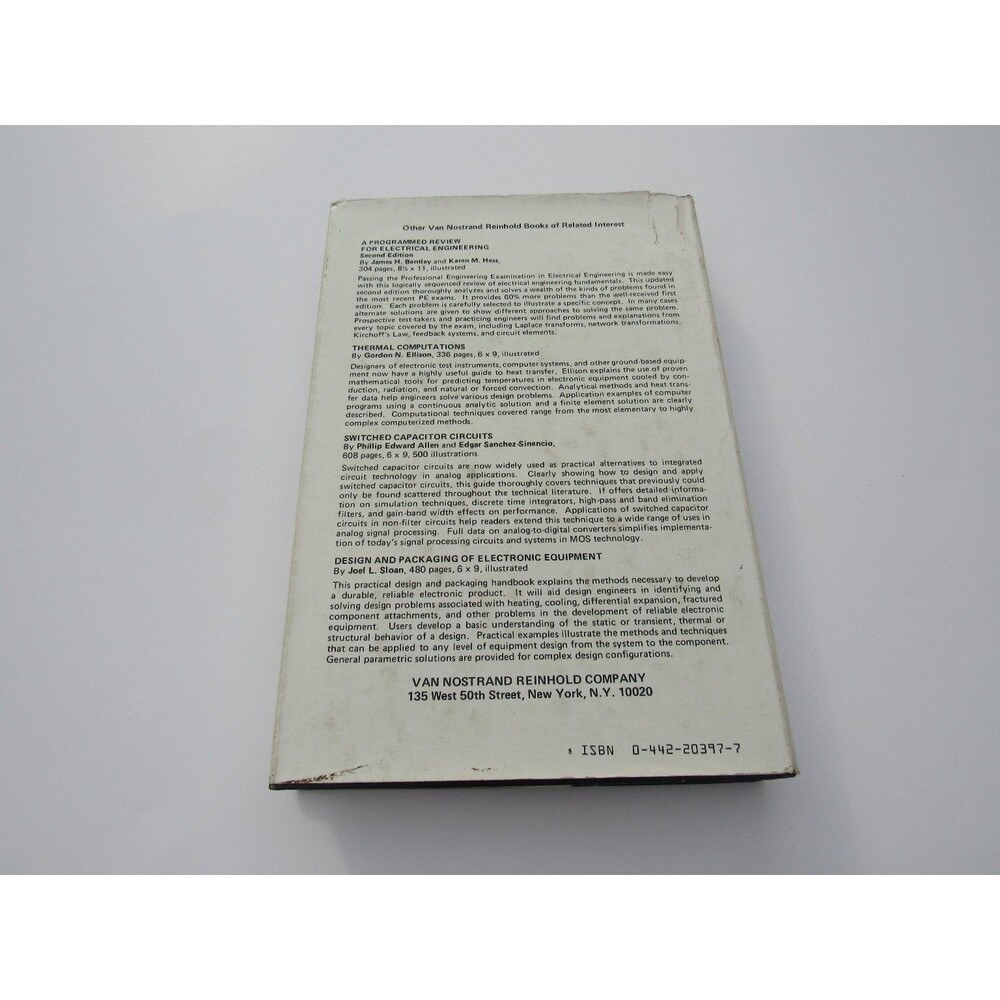 Magnetic Components Design & Applications Steve Smith 1985 First Printing Van - Picture 2 of 14
